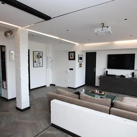 Apartment Loft Panoramic Eiffel Tower View Molitor Paris