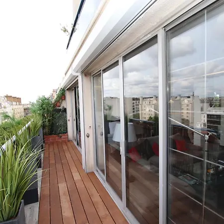Loft Panoramic Eiffel Tower View Molitor アパート