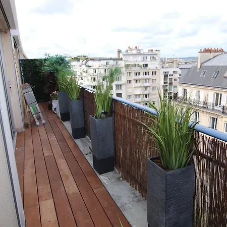 Loft Panoramic Eiffel Tower View Molitor Apartment Paris