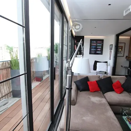 Loft Panoramic Eiffel Tower View Molitor Paris