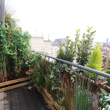 Loft Panoramic Eiffel Tower View Molitor *