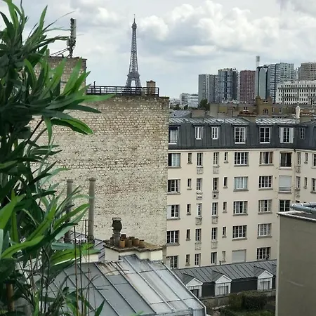 Loft Panoramic Eiffel Tower View Molitor Apartment