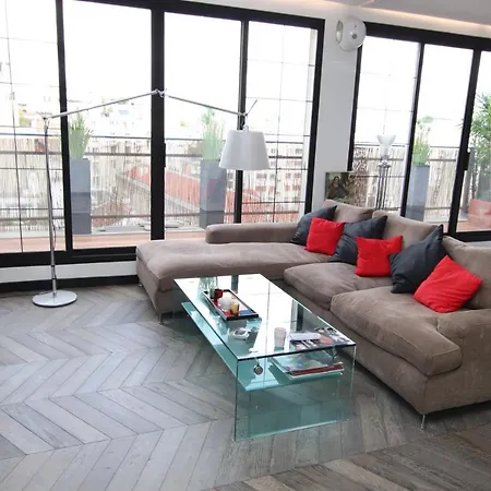 Loft Panoramic Eiffel Tower View Molitor パリ